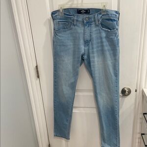 Hollister Blue Slim Jeans Modern Casual Fit